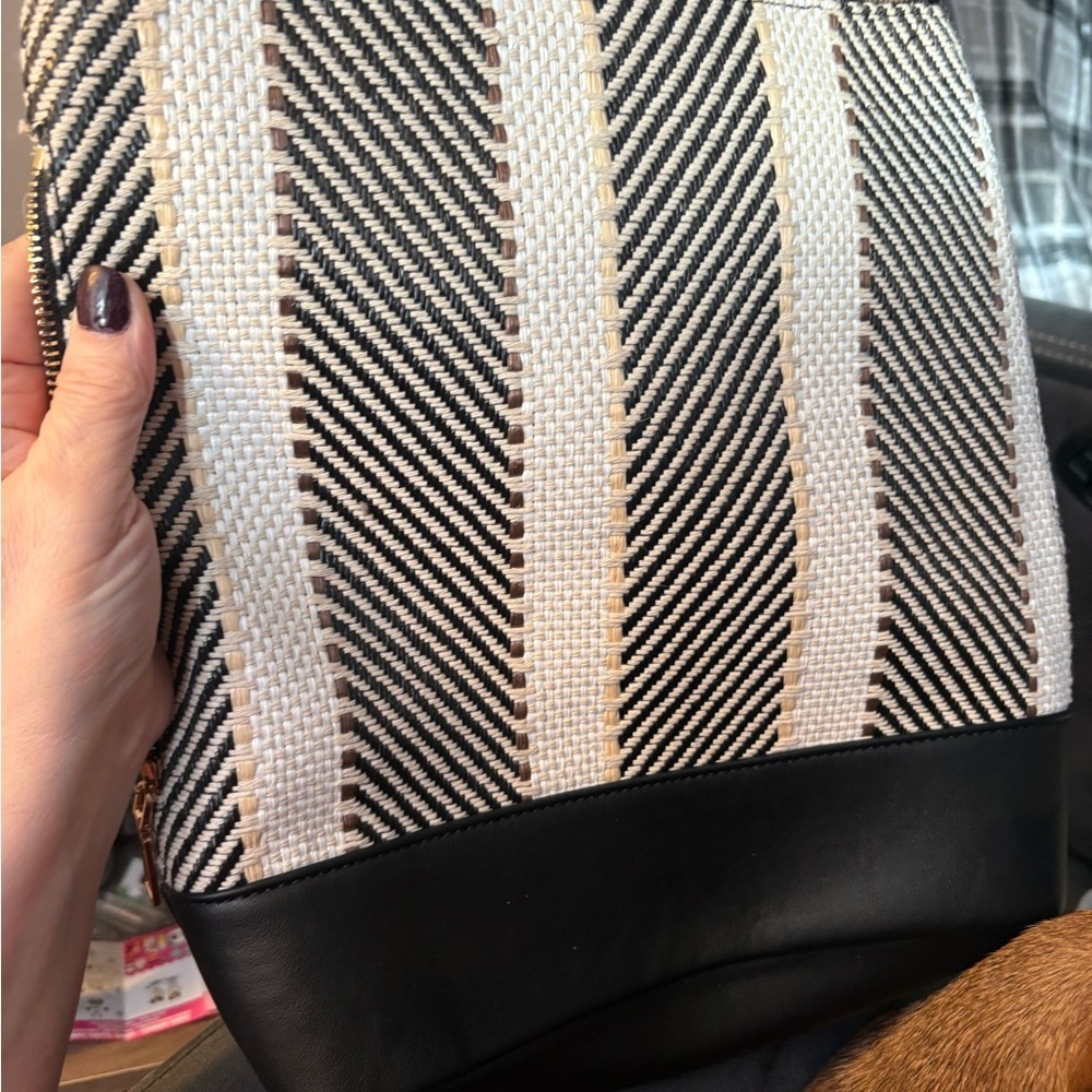 Moda Luxe Chevron Patterned backpack